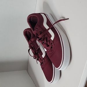 Vans Old Skool Women's Sneakers, Burgundy Size 9.5